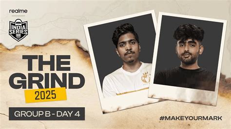 BGIS 2025 The Grind Points Table Of Week 4 Day 2 Matches