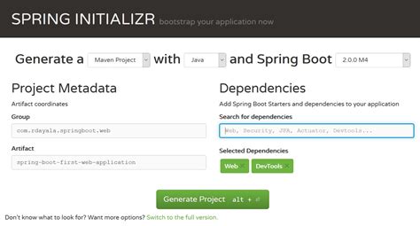 How to Create Spring Boot Web Application 的图像结果
