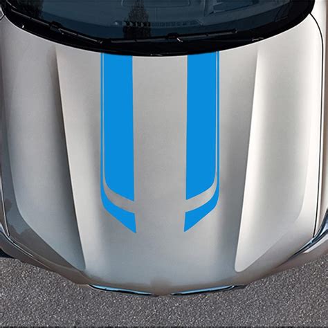 Buy LANZMYAN Car Hood Decal Sticker DBS002 Universal Hood Racing Body ...