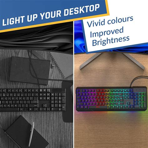 Buy KLIM Chroma Gaming Keyboard Wired USB Durable Ergonomic Waterproof ...
