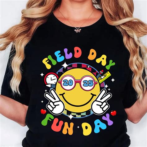 Field Day Fun Day T-Shirt, Schools Field Day Shirt, Teacher Field Day ...