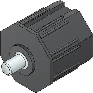 Idler Cap 40mm oct. plastic for 28mm bearings | Somfy