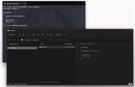 Image result for How to Run C Program in Windows PowerShell
