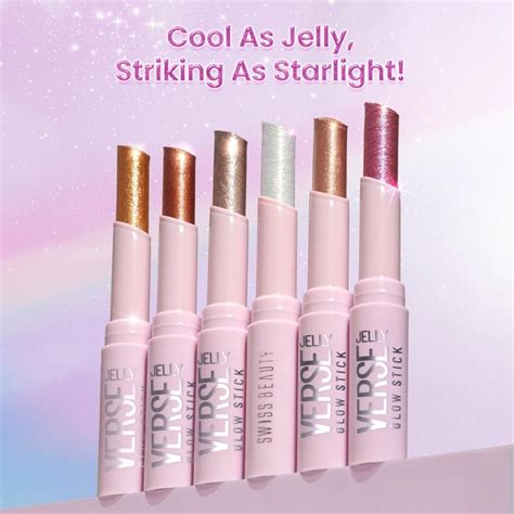 Swiss Beauty Jelly Verse Glow Stick Shade 06 Twilight Beam, Multi-Use ...