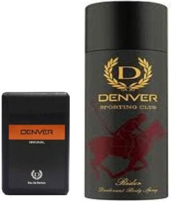 DENVER Sporting Club Rider & Original Pocket Parfum Price in India ...