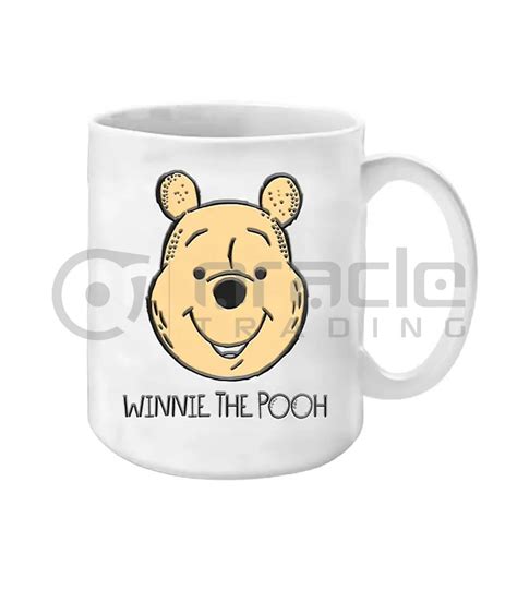 Shop Wholesale Winnie the Pooh Mug - Face (Wax Resistant Pottery ...