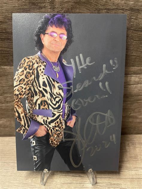 Jim Peterik Survivor Eye of the Tiger Hand Signed 4x6 Photo TC46-3244 ...