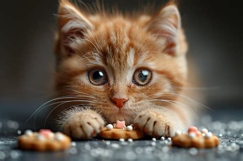 Image result for Cat Chasing Cookies