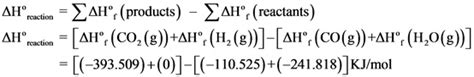 Using the standard enthalpies of formation, what is the standard ...