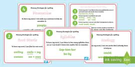Y3 NAPLAN Common Spelling Rules Poster (teacher made)