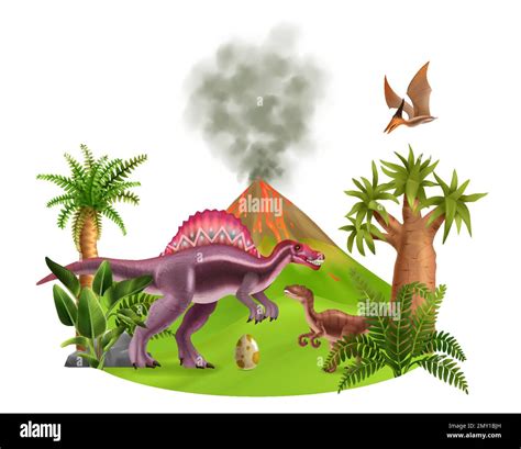 Jurassic Period Landscape