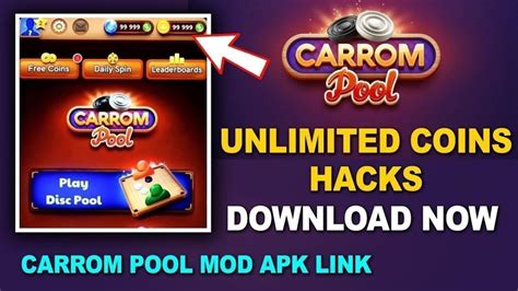 Carrom Pool Mod APK Unlimited Coins And Gems Download Version 4.0.2