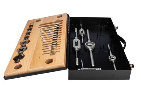 RS PRO | RS PRO 18-Piece HSS Thread Tap & Die Set, M3 - M12 Taps, M3 ...