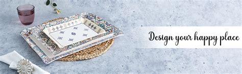 Wonderchef Venice Trays - Blue, Set of 3 (Melamine) : Amazon.in: Home ...