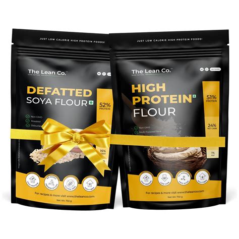 Defatted Soya Flour & High Protein Flour Combo – The Lean Co.