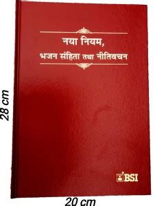 The New Testament Bible With Psalms & Proverbs In Hindi| The Holy New ...