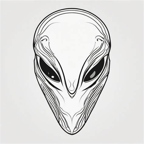 Image result for Alien Head Drawing Easy