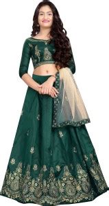 Leons Fab Girls Lehenga Choli Ethnic Wear Embroidered Lehenga, Choli ...