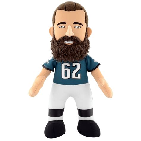Buy NFL Philadelphia Eagles Jason Kelce Plush Figure, 10", Green Online ...