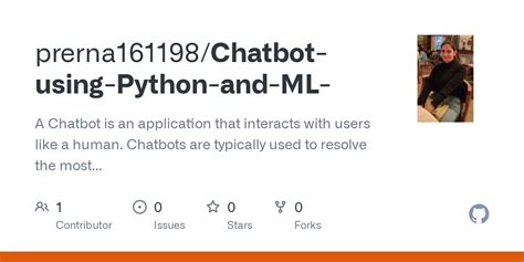 Image result for Chatbot Python Project GitHub