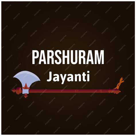 Premium Vector | Parshuram jayanti lord parasurama indian hindu ...