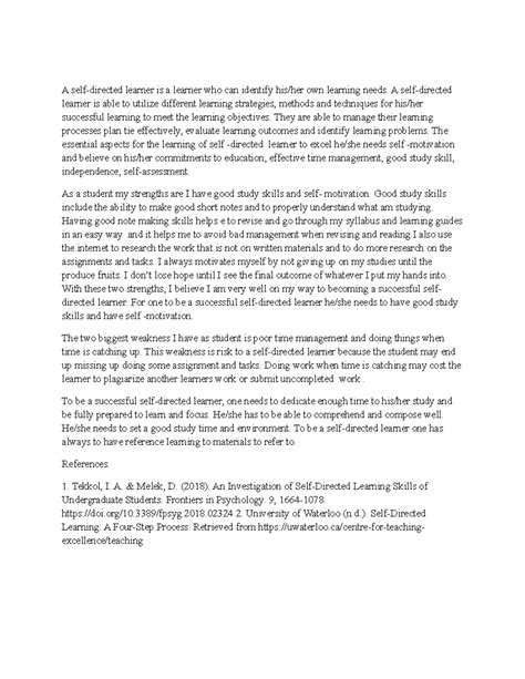 Image result for Self-Directed Learner