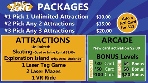 The Zone - Activities & Pricing - Rolla, MO