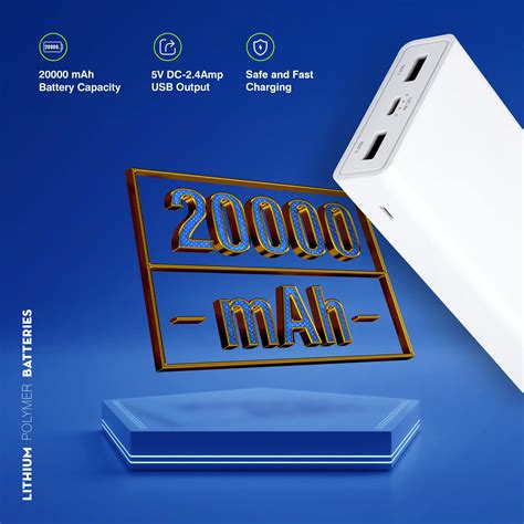 Buy ERD PB-20KE 20000mAh Powerbank at Best Price for Reliable Charging