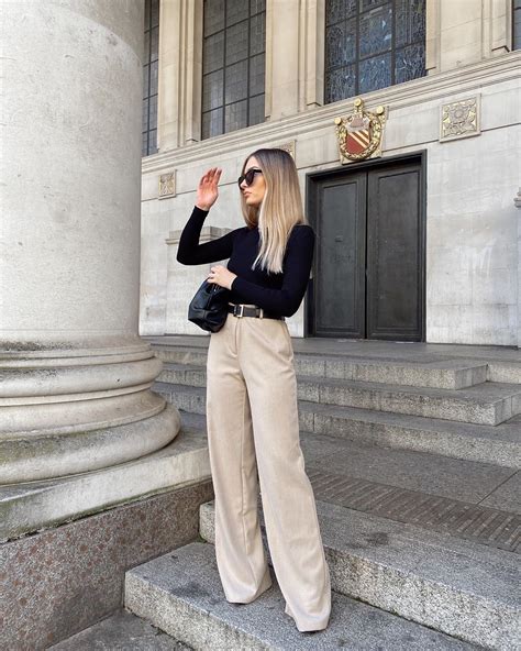 Just me in beige trousers again SHOCK | Casual outfit inspiration ...
