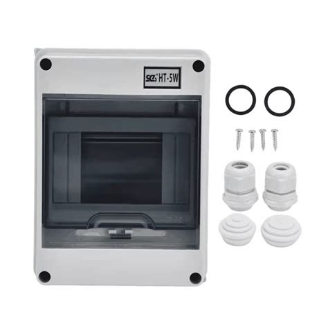 5 Way Consumer Unit Circuit Breaker Panel, 5 Way Waterproof Fuse Box ...