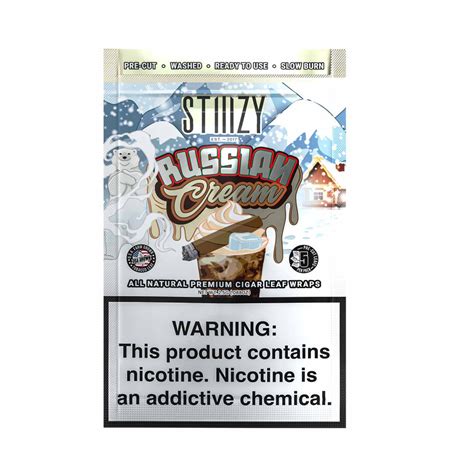 STIIIZY Russian Cream Blunt Wraps - BnB Tobacco