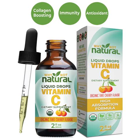 Organic Liquid Vitamin C Drops – WhyNotNatural