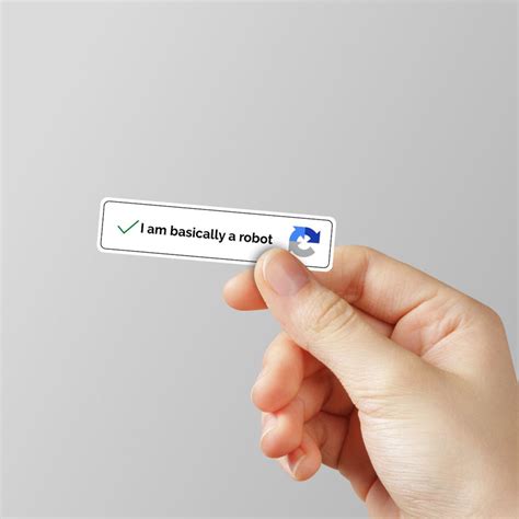 I Am Basically A Robot Laptop Sticker – WrapCart Skins