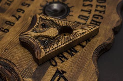 Real Ouija Board Wood Hand-sculpted - Etsy