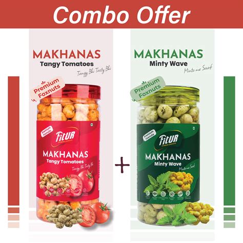 Makhana Tangy Tomato + Minty Wave | Pack of 2 | 80 gm Each Pack – Fitur