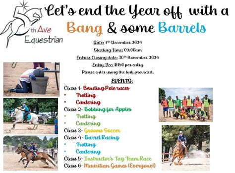 5th Avenue Equestrian End of Year Gymkhana , 74 High Road, Benoni ...