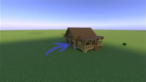 Image result for Simple Minecraft House Back Yard