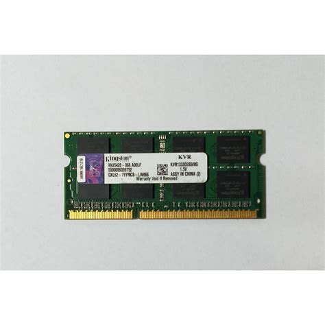 4GB Kingston HyperX DDR3-1333 DIMM CL9 Dual Kit - DDR3-1333 (PC3-10666U ...