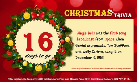 Pin by Pilipinas Teleserv on Christmas Countdown | Christmas trivia ...