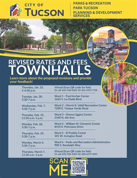 NOTICE OF INTENTION GIVEN TO REVISE PARKS AND RECREATION, PARK TUCSON ...