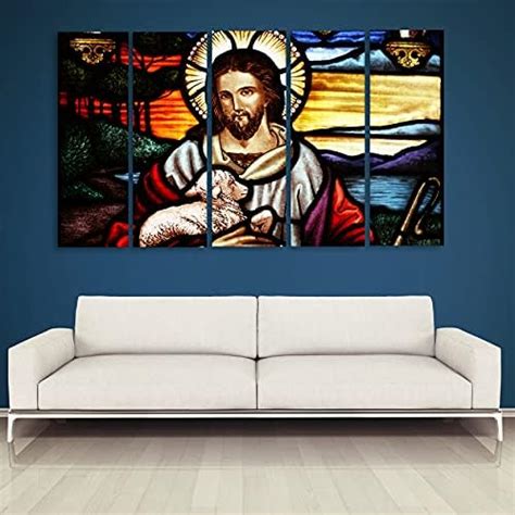 Hazzelnut CasperMe Multiple Frames Jesus Wall Painting for Living Room ...