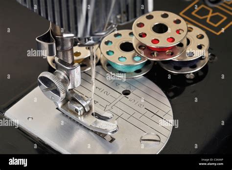 Image result for Threading an Antique Singer Sewing Machine