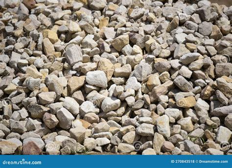 Sandstone Gravel for Construction Building Stock Photo - Image of ...