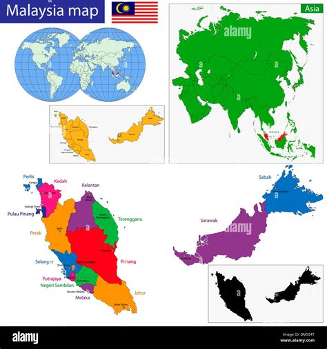 Geography Map Of Malaysia