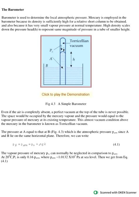 Fluid Mechanics 3 - Barometer, Manometers, Piezometric pressure ...
