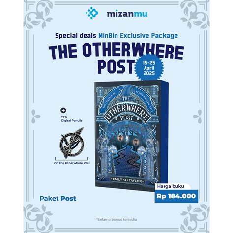 Jual Buku The Otherwhere Post - emily J Taylor - Mizan - Bumifiksi ...