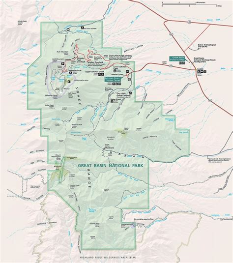 Map Of Great Basin