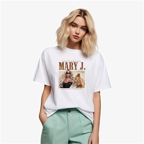 Mary J. Blige Tour T-shirt Good Morning Gorgeous 2022 Design for MJB ...