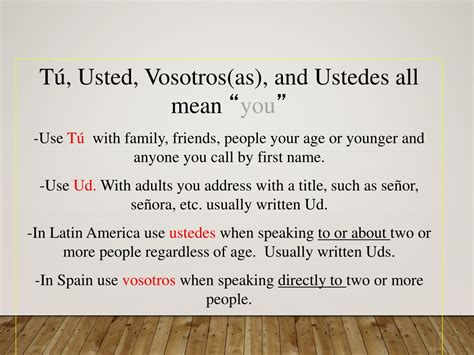 PPT - Subject Pronouns in English and Spanish PowerPoint Presentation ...