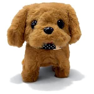 Buy HOMVERA Walking Plush Toy with Sound and Movement – Animal Variant ...